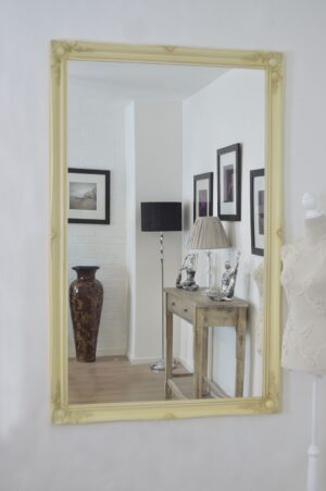 Extra Large Cream Leaner Mirror - 168x107cm - Cannington View2