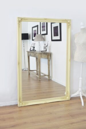 Extra Large Cream Leaner Mirror - 168x107cm - Cannington View1