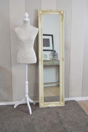 Shabby Chic Ornate Mirror - 168x46cm - Cannington View2