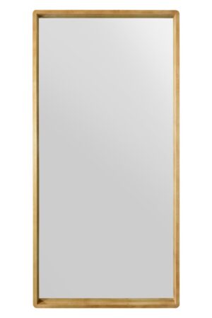 Solid Oak Recessed Frame Wall Mirror - 180x90cm - Oakhill View2