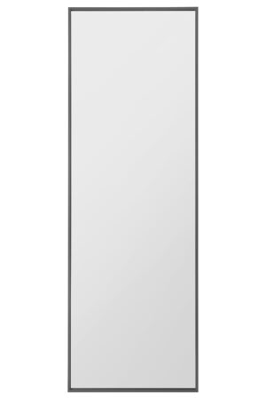 Slim Black Freestanding Aluminium Full Length Mirror - 170x58cm - Arlington View2