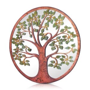 Tree Mirror - 80x80cm - Lustleigh View2