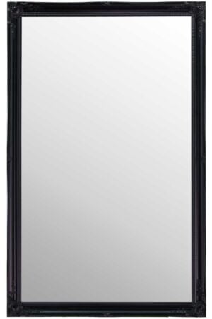 Large Black Leaner Mirror - 168x107cm - Cannington View2