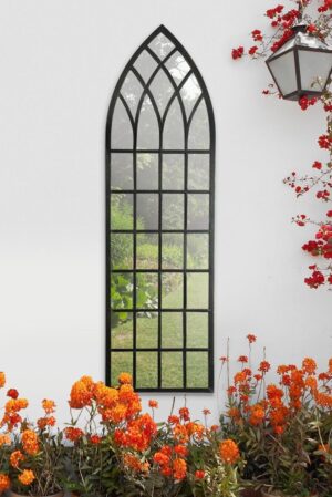 Gothic Black Mirror - 140x40cm - Arscott View1