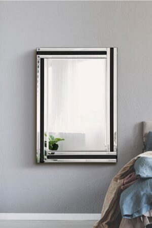 Triple Bevel Mirror - 100x70cm - Charlcombe View1