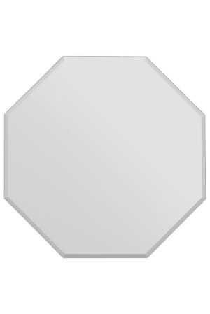 Frameless Octagon Mirror - 100x100cm - Clovelly View2